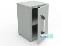 Шкаф батарейный стальной 400х400х600мм BaseBox 44x2 Bayliss™