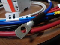 Перемычка 0,1м, ПуГВ 4 mm2 мягкая наконечник ТМЛ Ø6-8мм