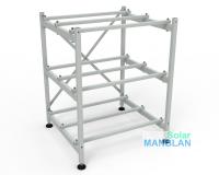 Стеллаж для 6 аккумуляторов по 250Ач 3 полки 600*600 Bayliss™