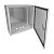 Bayliss® АКБ-Пост-04-2 (SideBOX 42 eco ip 54) 300×220×400 мм c дверцей, монтажной лентой для установки на опору