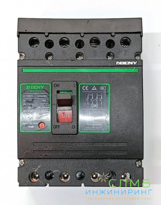 Автоматический выключатель постоянного тока ZJBeny 4P BD-125 125А 1000В