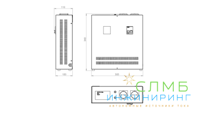 Стабилизатор Volter СНПТО- 2 с slim - 2,2 кВт для газовых котлов
