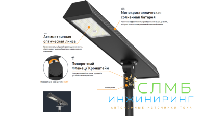 Светильник 3в1 30W 160Wh 3000lm